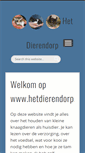 Mobile Screenshot of hetdierendorp.nl