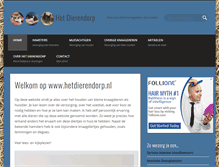 Tablet Screenshot of hetdierendorp.nl